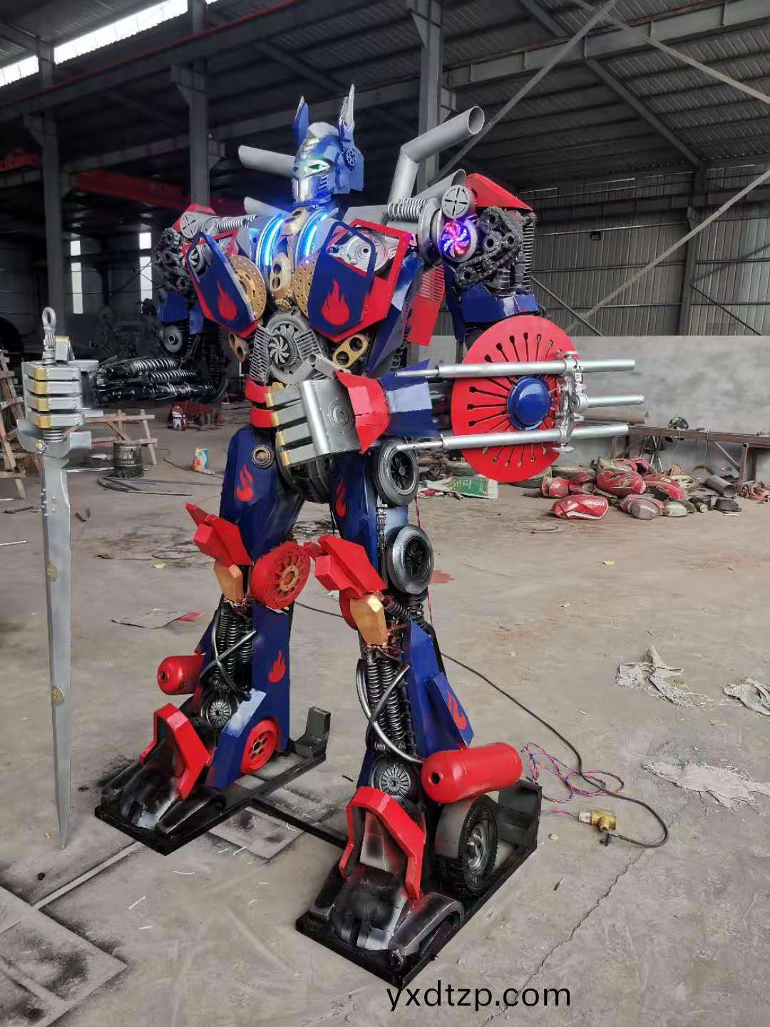 大(da)型機器人糢型製作